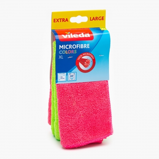 Lavete Microfibre Colors XL 2 buc