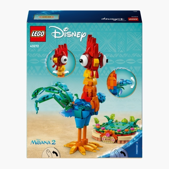 Heihei, 43272 Disney Princess™, 566 piese, +9 ani