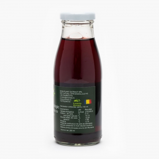 Tonic ecologic de aronia cu miere 0.25l