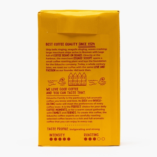 Cafea prăjită și măcinată invigorating & strong 250g