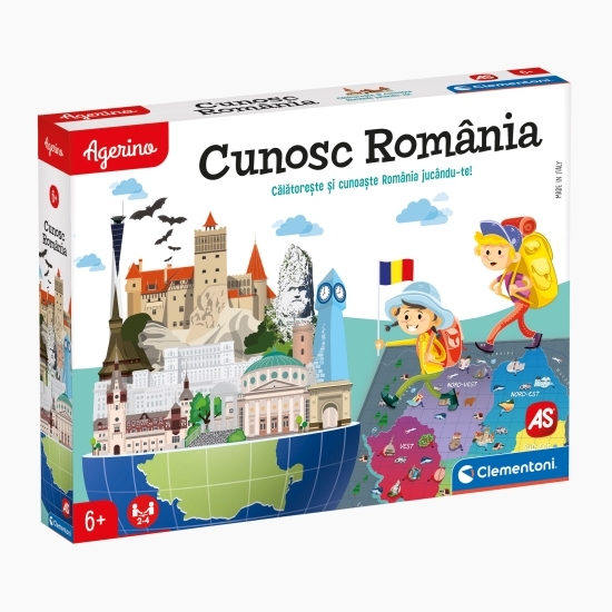 Joc educativ Cunosc România, 6+ ani