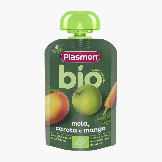 Piure eco de morcov, mango și măr 100g