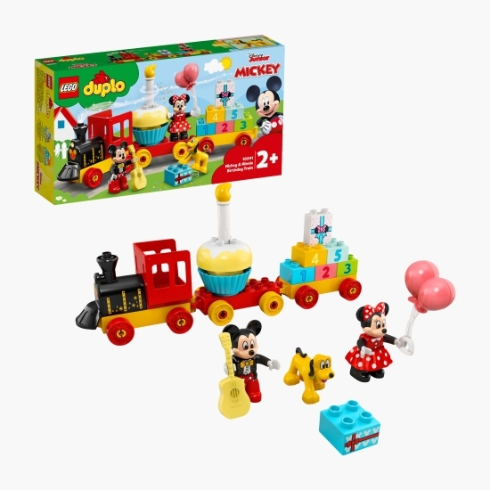 Trenul zilei aniversare Mickey și Minnie Disney, 10941 Duplo, 22 piese, +2 ani