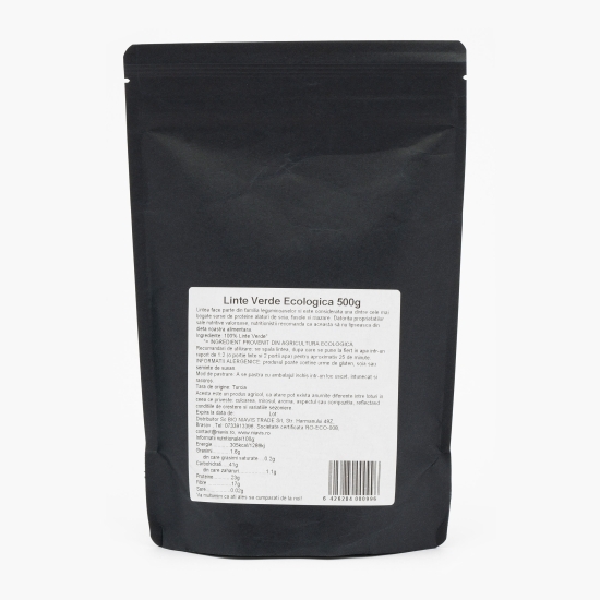 Linte verde ecologică 500g