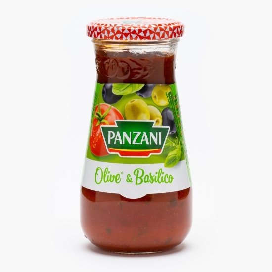 Sos cu măsline și busuioc pentru paste 400g