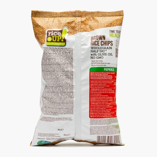 Chips de orez cu paprika 60g