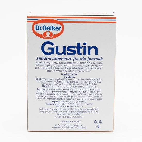 Gustin amidon alimentar fin din porumb 200g