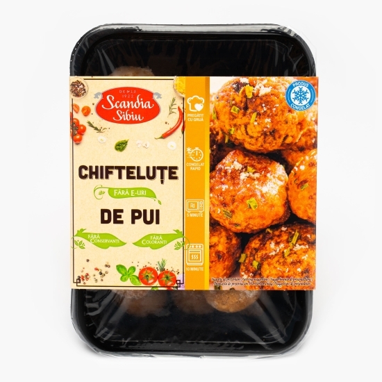 Chiftele din carne de pui prăjite 420g