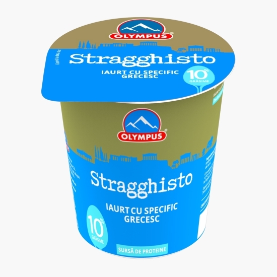Iaurt cu specific grecesc Stragghisto 10%, 350g 
