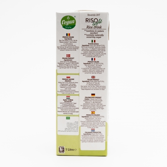 Băutură vegetală eco light din orez 1l