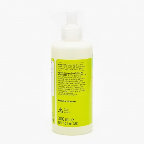 Detergent eco pentru spălat vase, lămâie 300ml
