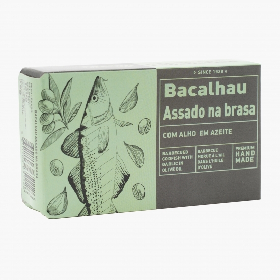 Cod grătar cu usturoi în ulei de măsline 120g