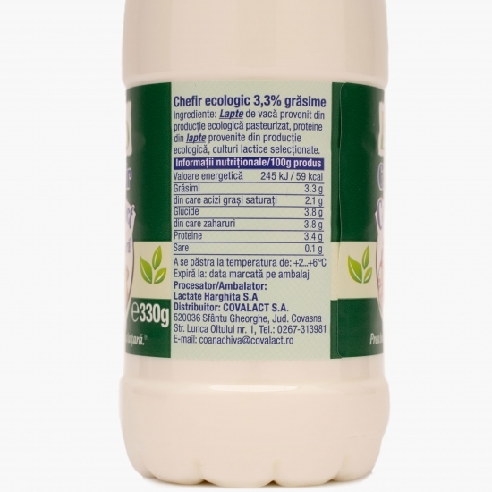 Chefir eco 3.3% grăsime, 330g