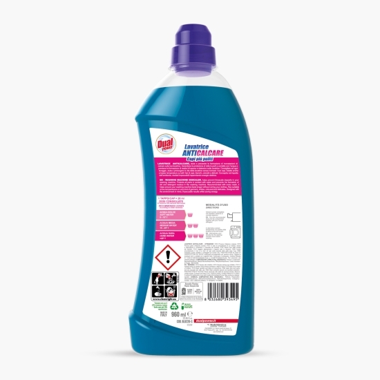 Anticalcar pentru mașina de spălat automată Dual Power, 20 spălări, 0.96l