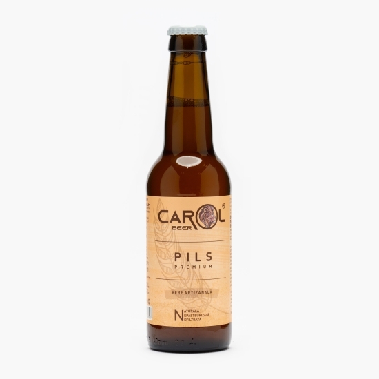 Bere artizanală Pils Premium sticlă 0.33l