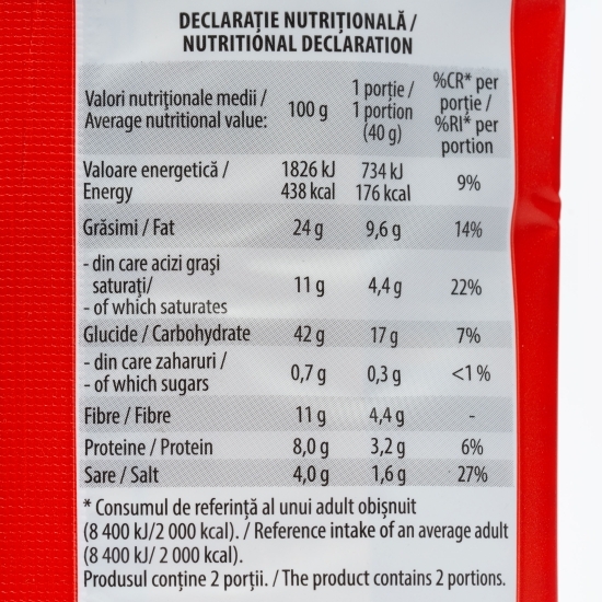 Popcorn cu aromă de chili pentru cuptorul cu microunde 80g
