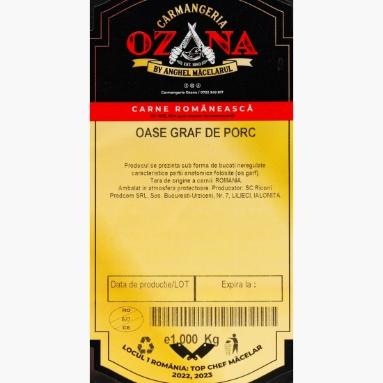 Oase garf de porc 1kg