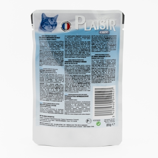 Hrană umedă pentru pisici 85g, Care Urinary cu pește