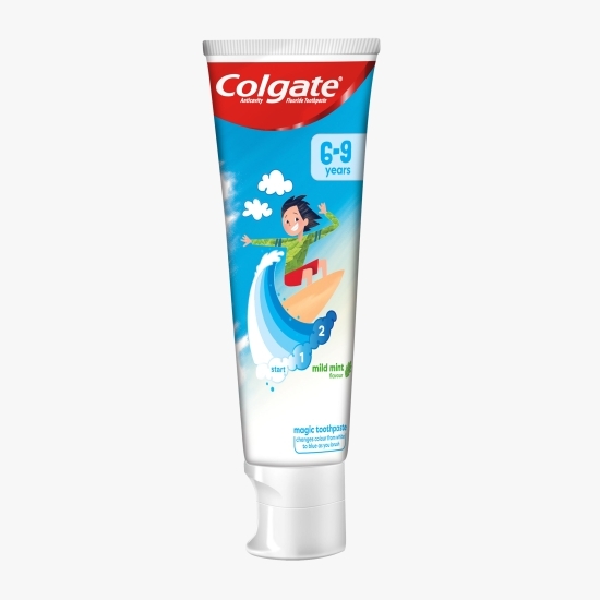 Pastă de dinți anticarie pentru copii cu fluor, vârstă 6-9 ani, 50ml