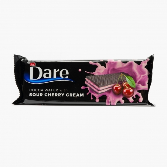 Napolitană cu cremă de vișine 66g