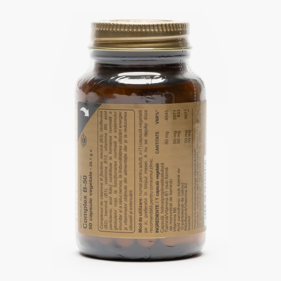 Complex B-50, 50 capsule vegetale