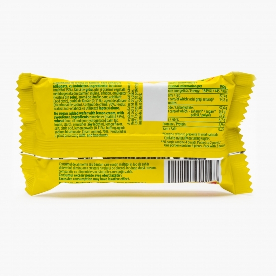 Napolitană cu cremă de lămâie 40g