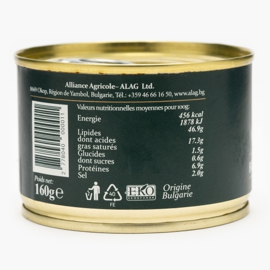 Mousse de foie gras de rață 160g