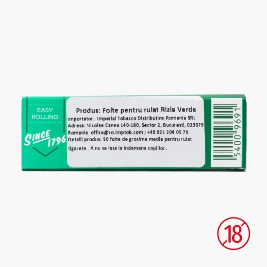 Foițe pentru rulat Green 50 buc