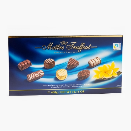 Praline mixte-cutie albastră 400g