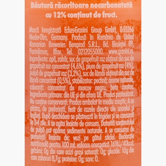Băutură necarbogazoasă grapefruit 1.5l