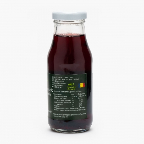Tonic ecologic de aronia (conține ghimbir) 0.25l