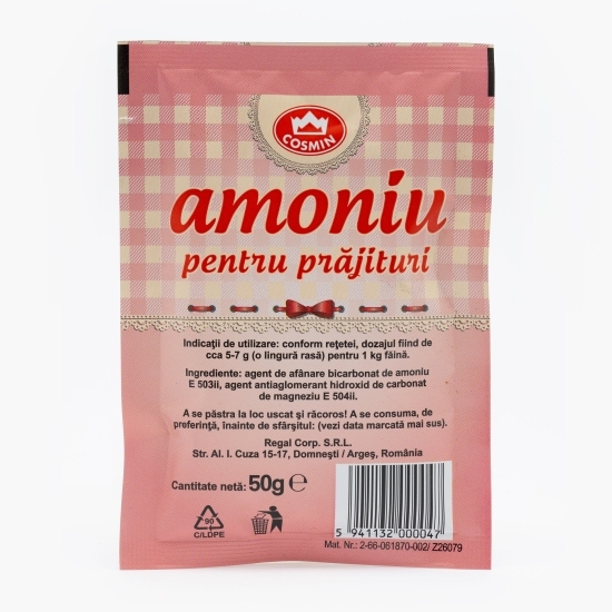 Amoniu pentru prăjituri 50g