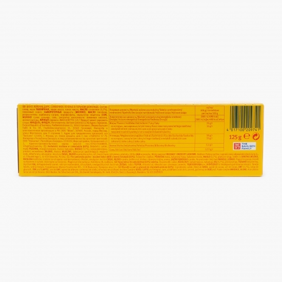 Biscuiți cu unt cu glazură de ciocolată amăruie 125g