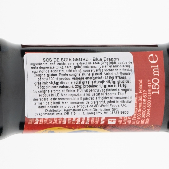 Sos de soia negru 150ml