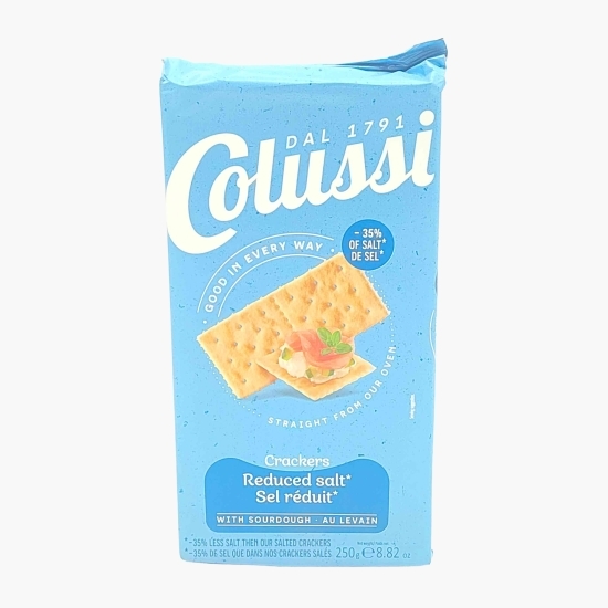 Crackers cu conținut redus de sare, 250g
