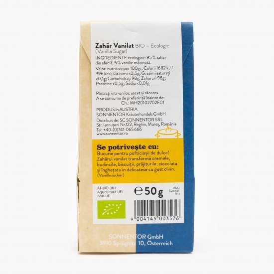 Zahăr vanilat eco 50g