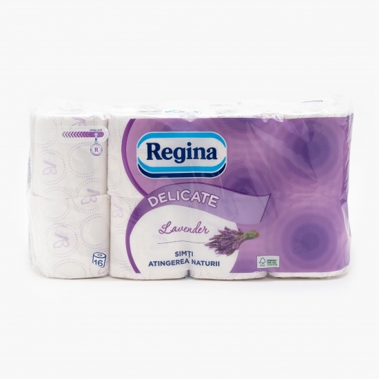 Hârtie igienică Lavander 16 role, 3 straturi
