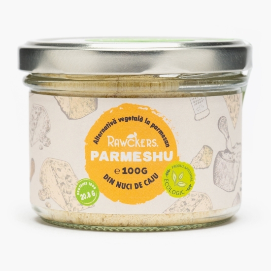 Alternativă vegetală la brânză rasă 100g