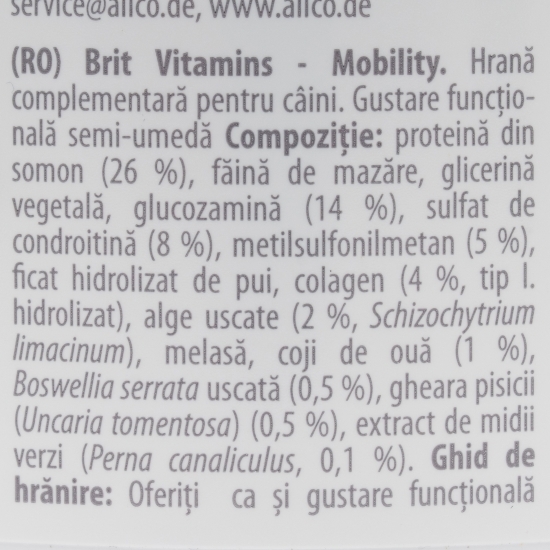 Recompensă funcțională pentru câini Mobility, 150g
