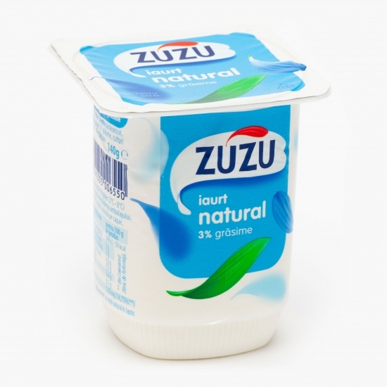 Iaurt natural 3% grăsime 140g
