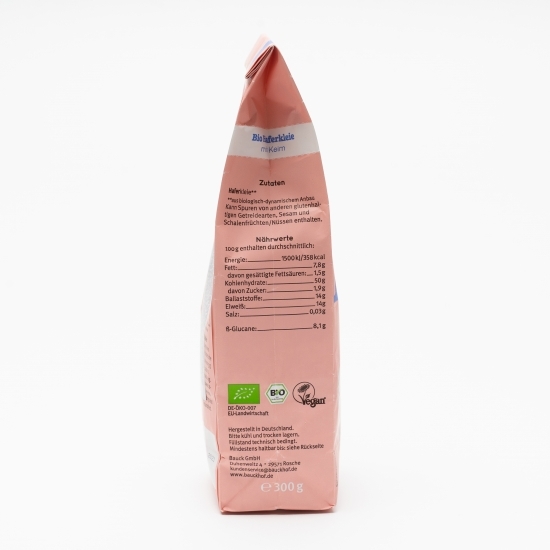Tărâțe de ovăz eco fără gluten 300g