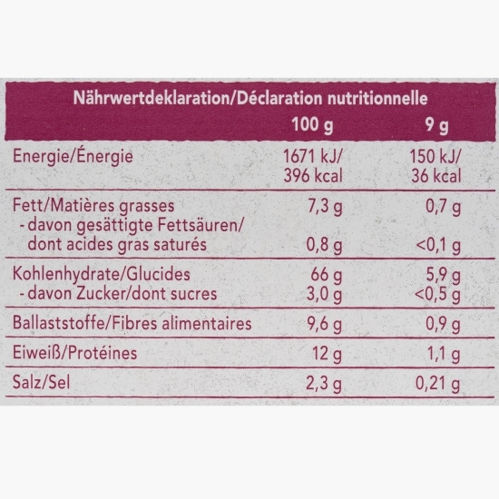 Pâine prăjită cu usturoi și sare de mare Tasty Snacks, 190g