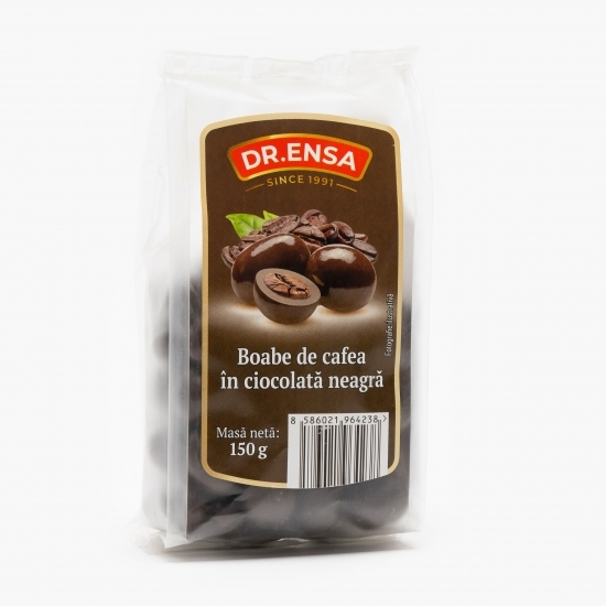 Boabe de cafea în ciocolată neagră 150g