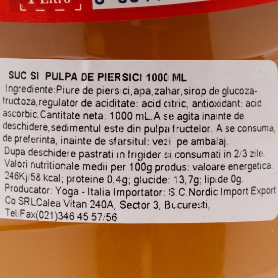 Nectar de piersici 1l