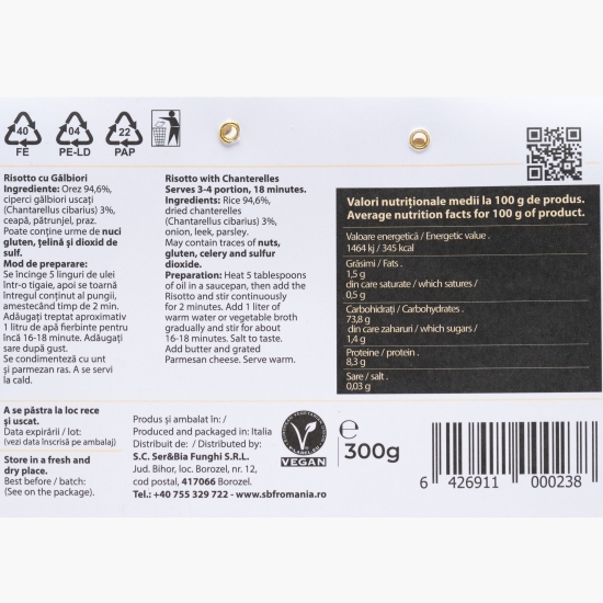 Risotto cu gălbiori 300g
