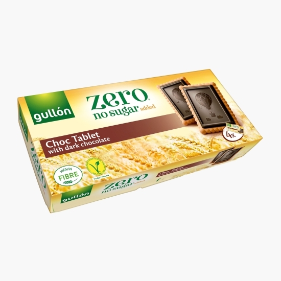 Biscuiți cu ciocolată neagră, fără zahăr adăugat 150g
