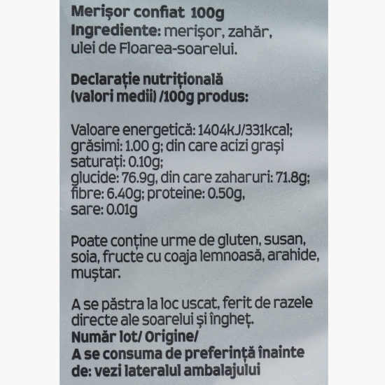 Merișoare confiate 100g