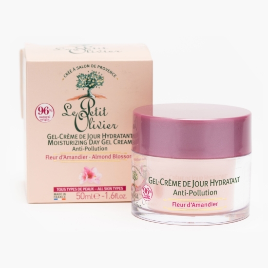 Gel cremă de zi migdale pentru toate tipurile de ten 50ml