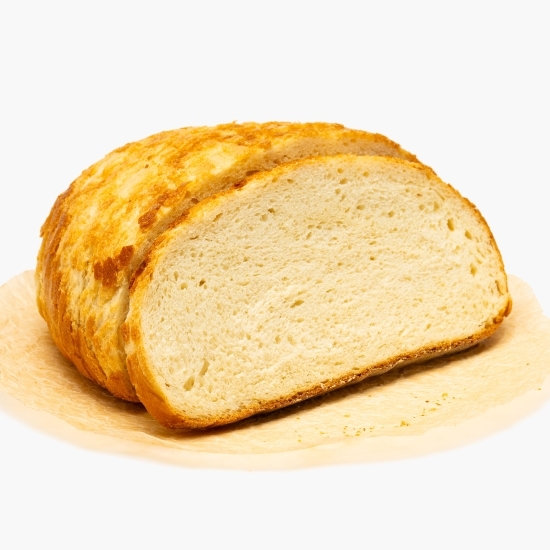 Pâine rotundă din făină albă și cartofi, feliată 700g