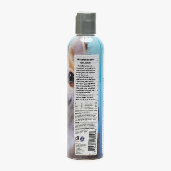 Supliment lichid împotriva năpârlirii pentru câini talie mică 237ml